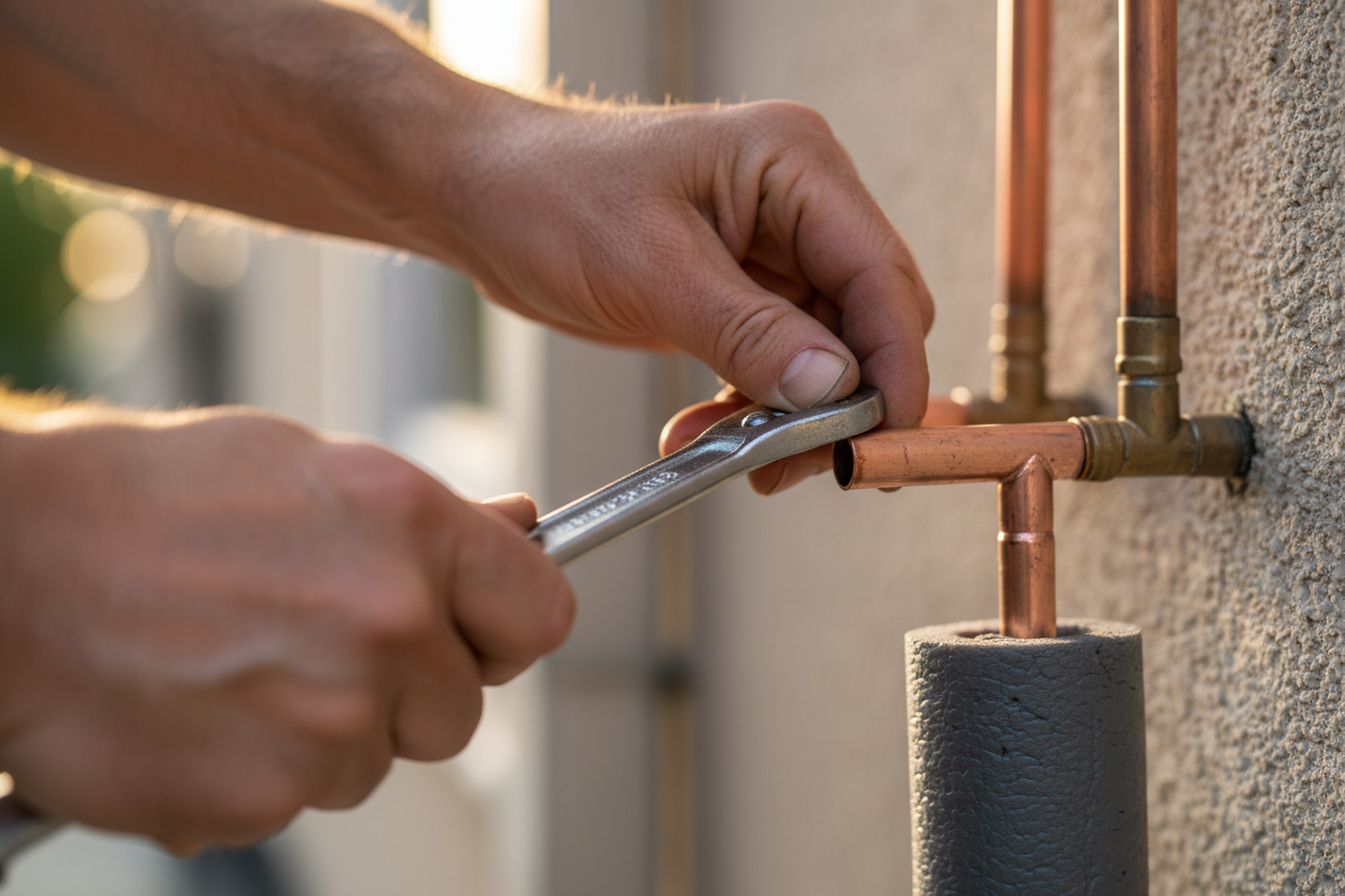 Installateur pompe à chaleur à Salon-de-Provence en intervention